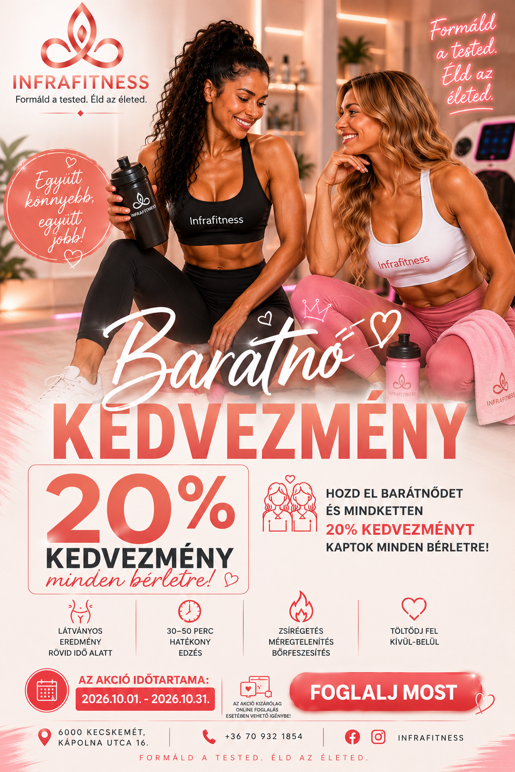 Barátnős Akció – INFRAFITNESS